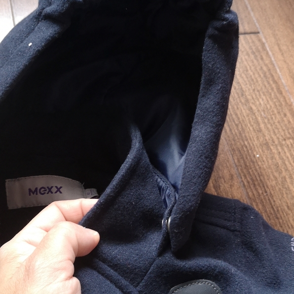 Mexx navy blue coat size 12-18 M - Picture 10 of 12